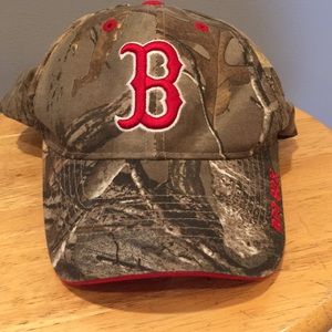 Camouflage Boston Red Sox hat